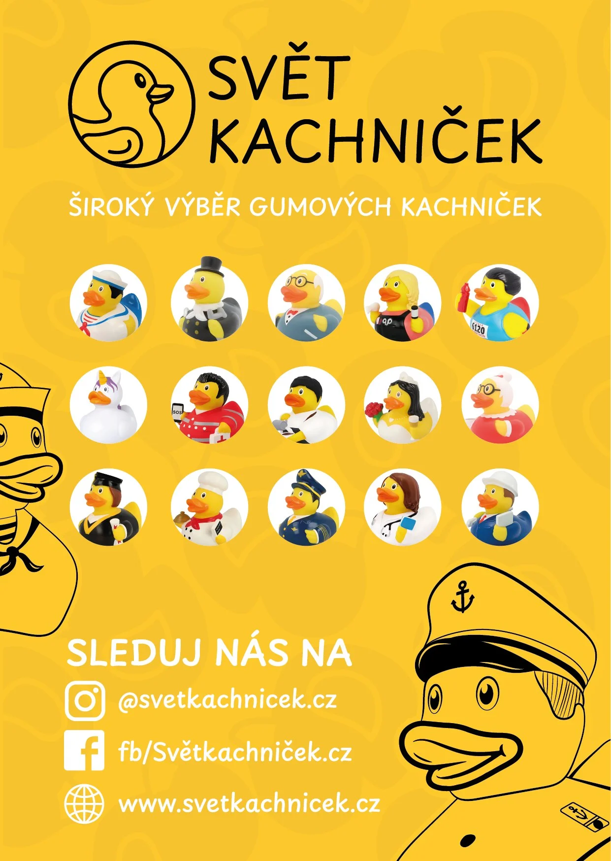 Leták Svět kachniček