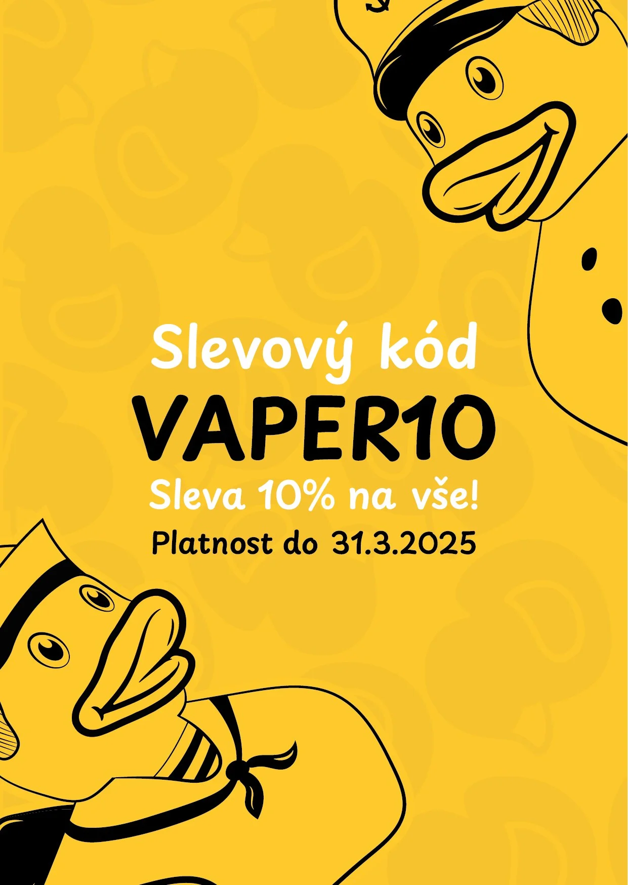 Druhá strana letáku Svět kachniček