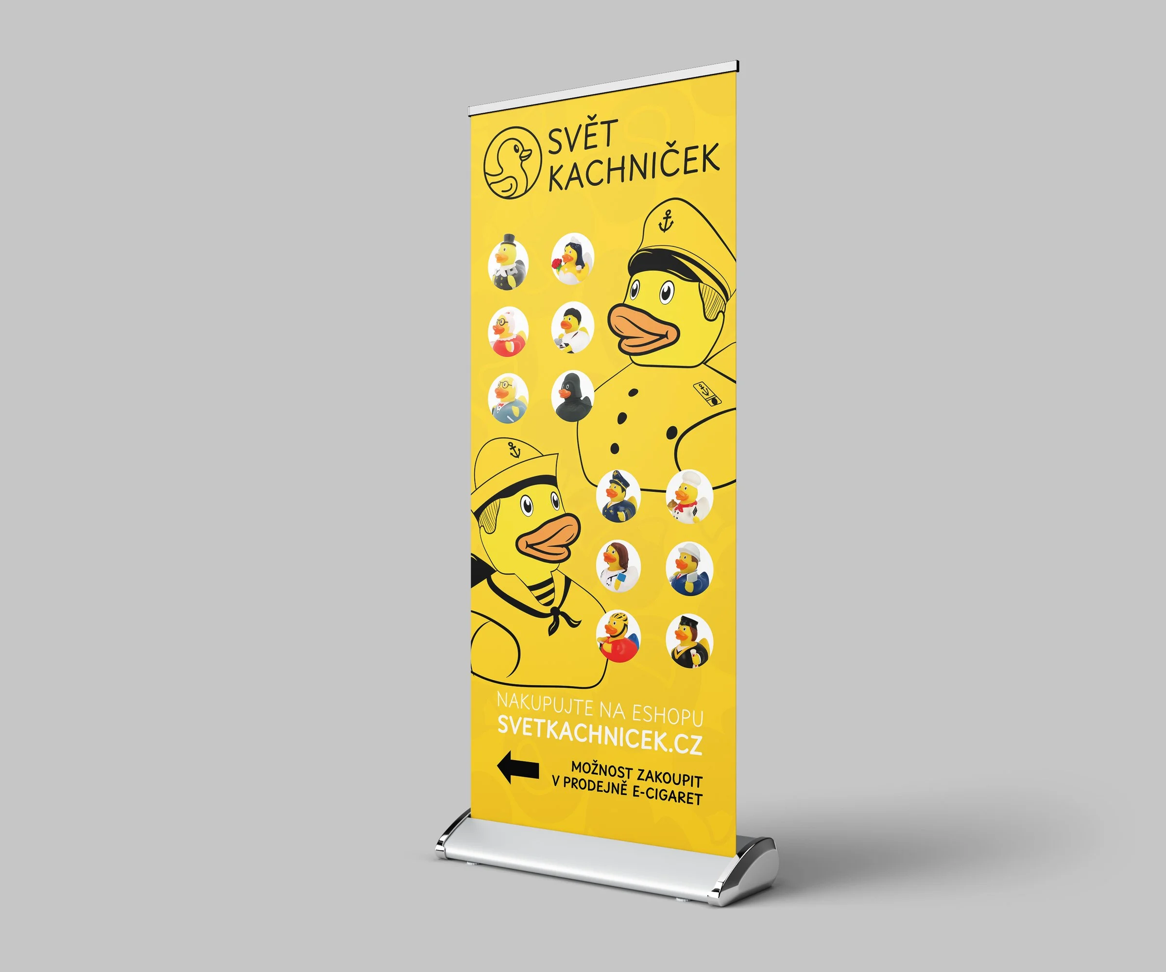 Roll-up Svět kachniček