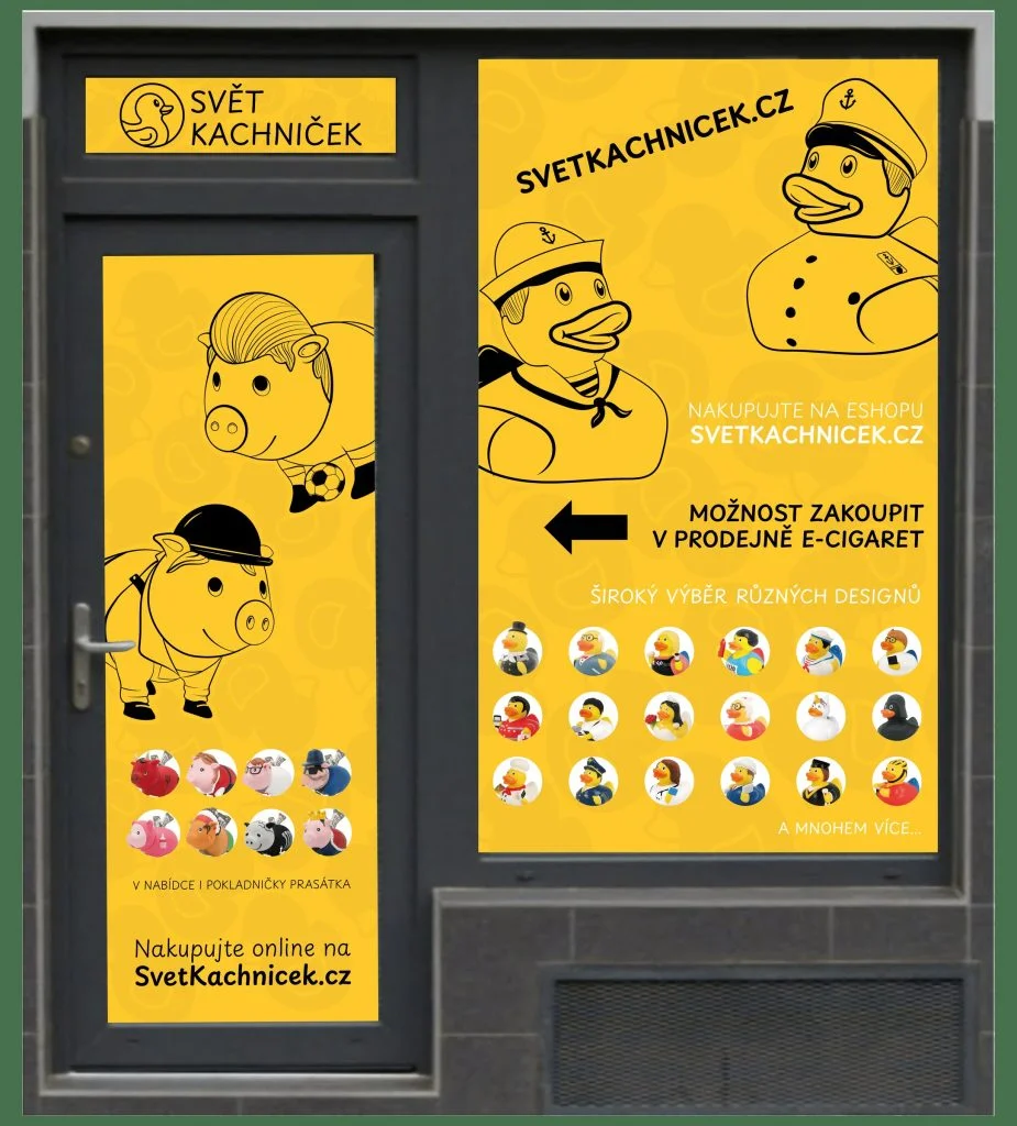Svět kachniček – tiskové materiály